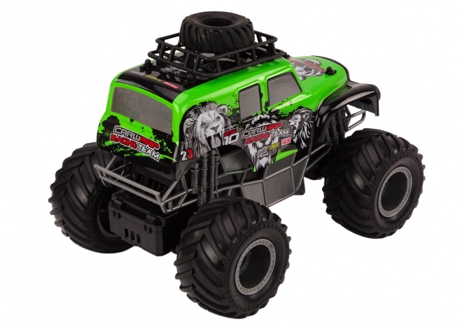 Diaľkovo ovládané RC terénne auto 1:16 zelené