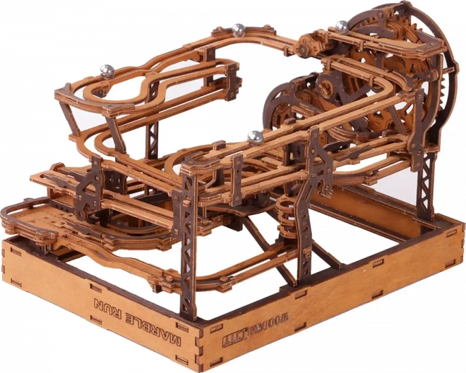 Drevené 3D puzzle Kuličková dráha