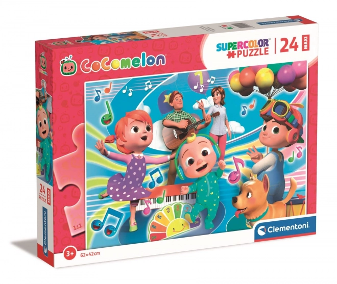 Puzzle CoComelon a hudba MAXI 24 dielikov