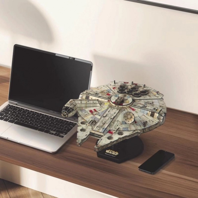 4D Puzzle Loď Millennium Falcon Star Wars