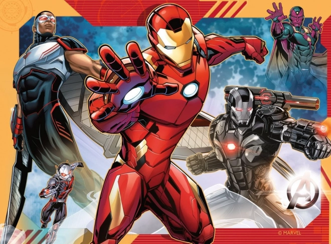 Puzzle Avengers: Najmocnejší hrdinovia Zeme 4v1