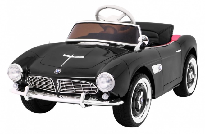 Elektrické autíčko BMW 507 Retro pre deti čierne