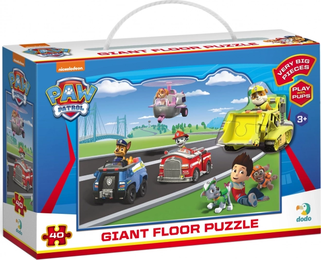 Veľké podlahové puzzle PAW Patrol 40 dielov