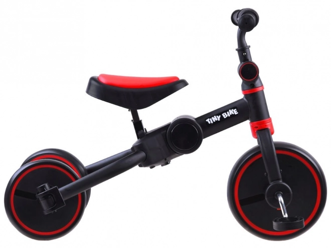 Detský trojkolesový bicykel 3v1 Tiny Bike – Červená