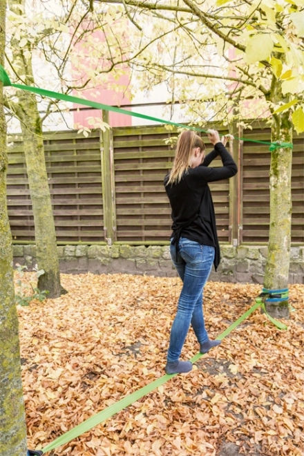 Slackline súprava s ochranou stromov