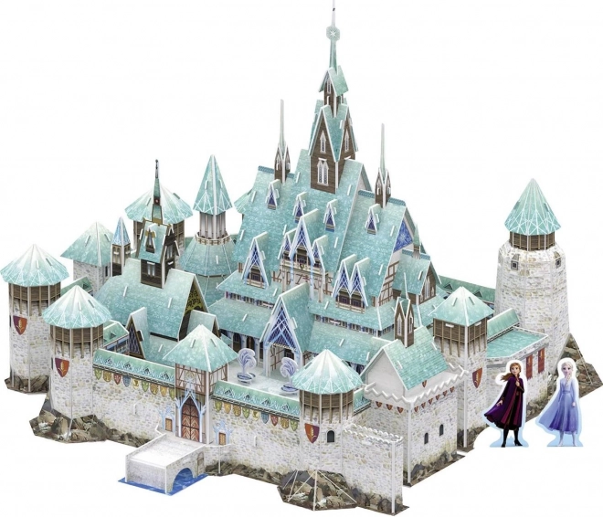 3D puzzle Ľadové kráľovstvo: Zámok Arendelle