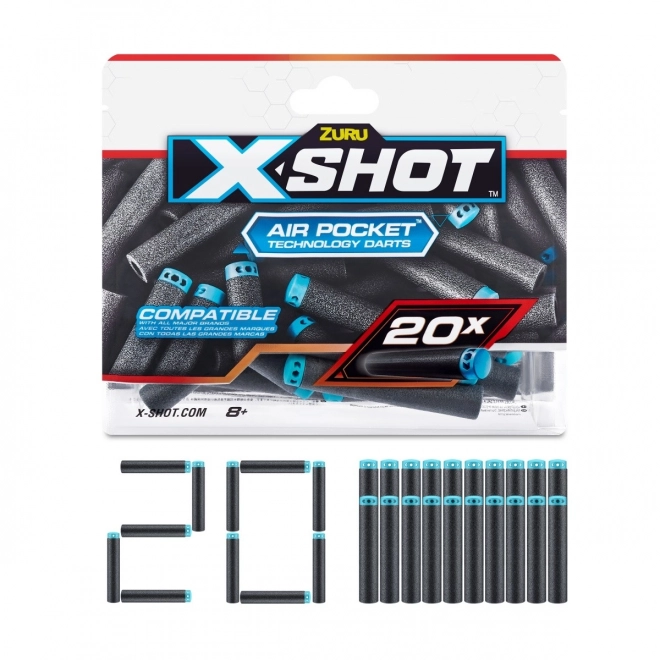 Zásobník 20 penových šípok X-Shot Excel