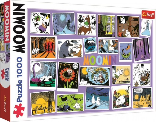Puzzle Dobrodružstvo Mumínkov 1000 Dielikov