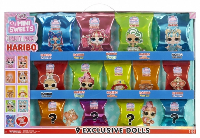 L.O.L. Surprise Mini Sweets a Haribo - Party set