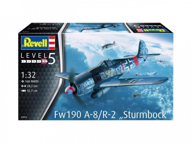 Plastikov model Fw190 A-8 Sturmbock