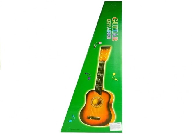 Drevená Klasická Gitara s Trsom Čierna 60 cm