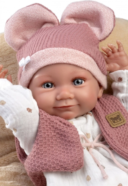 Realistická bábika bábätko Llorens NEW BORN dievčatko 40 cm