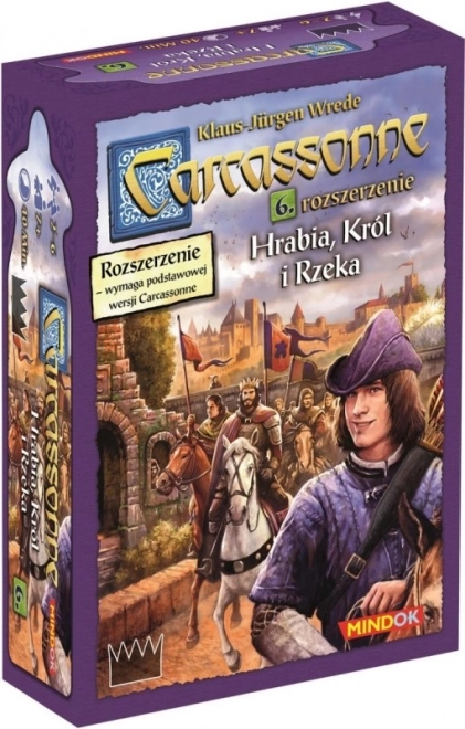 Carcassonne 6. Hrabě, Kráľ a Rieka. 2. edícia