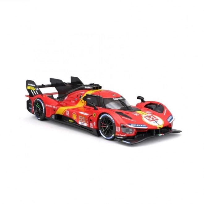 Model auta Bburago Ferrari Racing 499P LMH