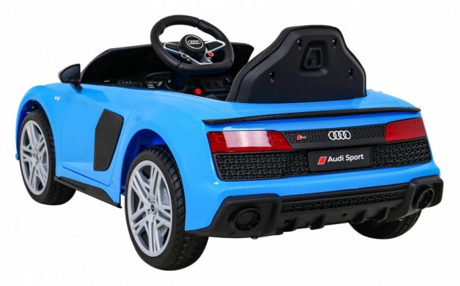 Elektrické autíčko Audi R8 Biele – Modrá