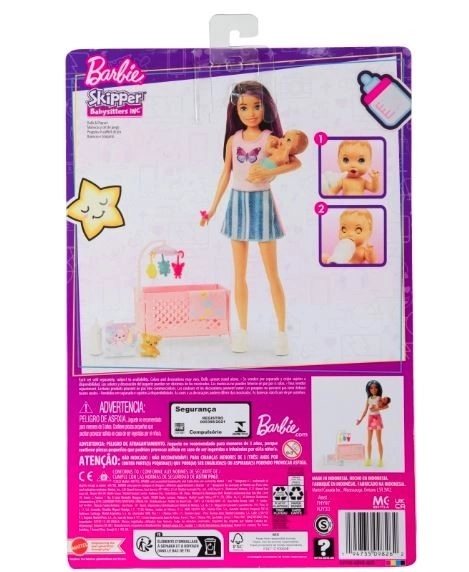 Barbie Chůva Herný Set - Spinkanie