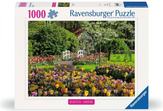 Ravensburger puzzle Kouzelné záhrady: Záhrada Európy Keukenhof Holandsko 1000 dielikov