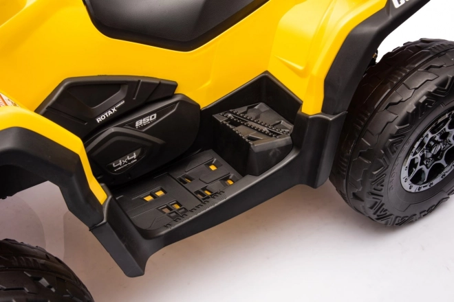 Detská štvorkolka Can Am Outlander ATV žltá