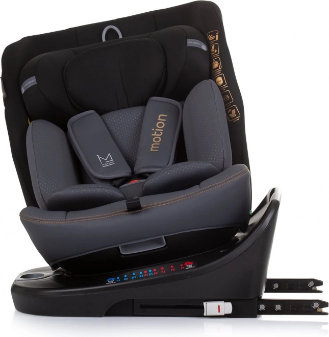 Autosedačka Chipolino Motion i-Size 40-150cm Isofix 360 v Obsidianovej farbe