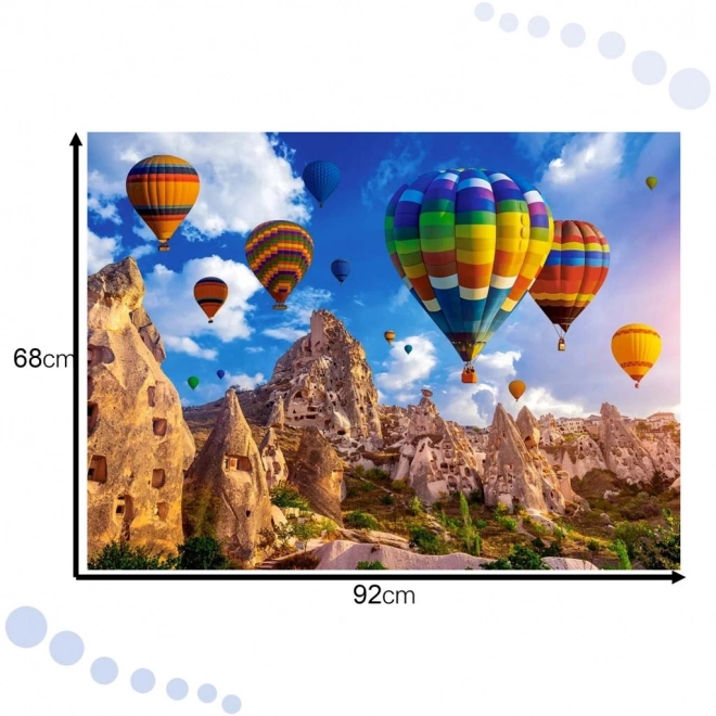 Puzzle 2000 dielikov Farebné balóny Kappadokia