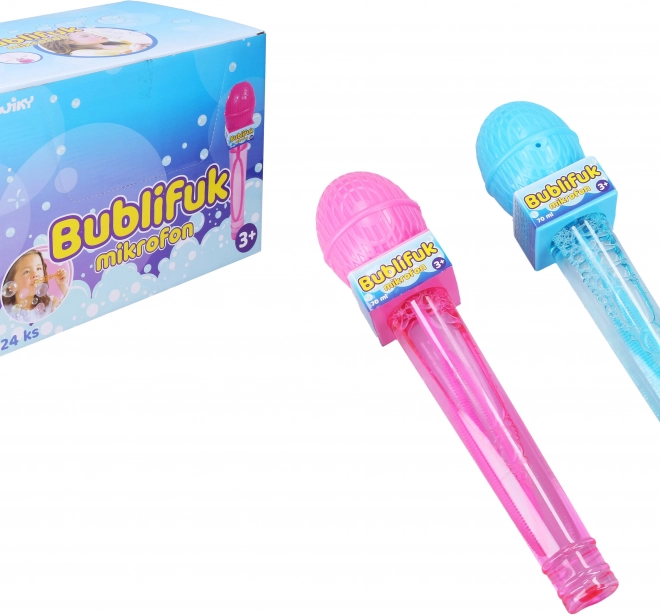 Bublifuk v tvare mikrofónu 70 ml