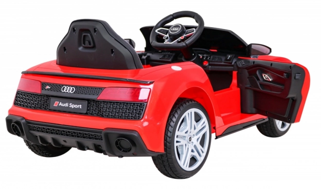 Elektrické autíčko Audi R8 Biele – Červené