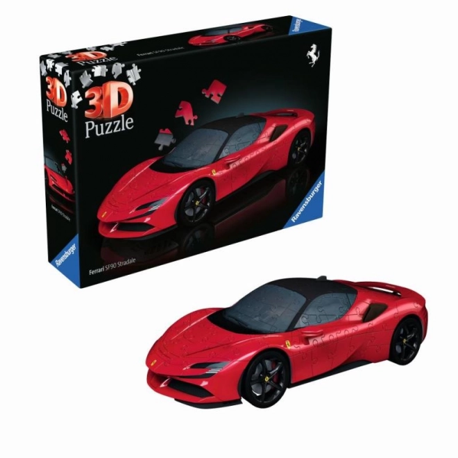 Puzzle model auta Ferrari SF90 Stradale