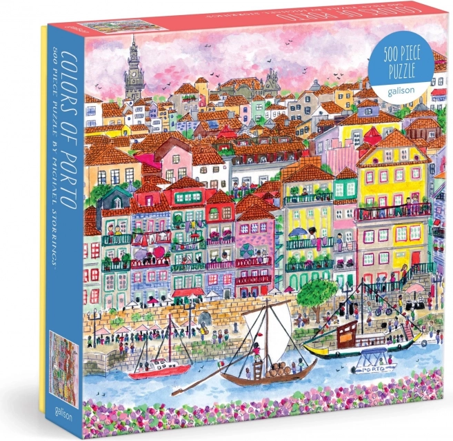 Štvorcové puzzle Farby Porta 500 dielikov