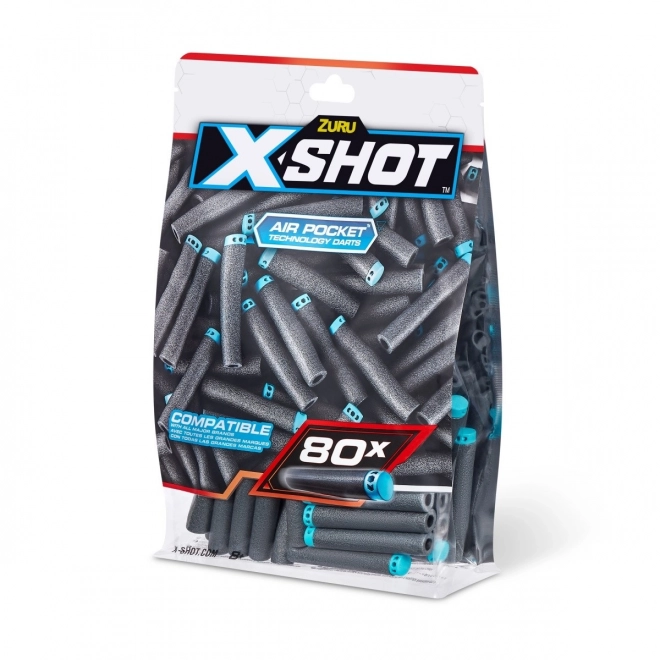 Zostava striel X-Shot 80 striel