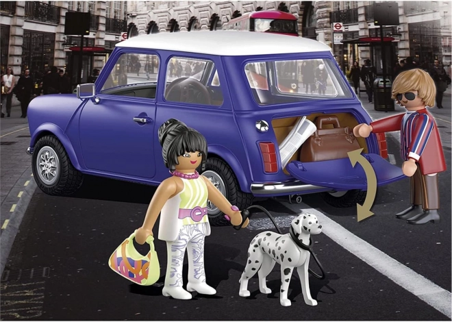 Súprava s vozidlom Mini Cooper Playmobil