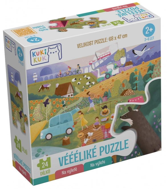 Veselé puzzle Na výletě