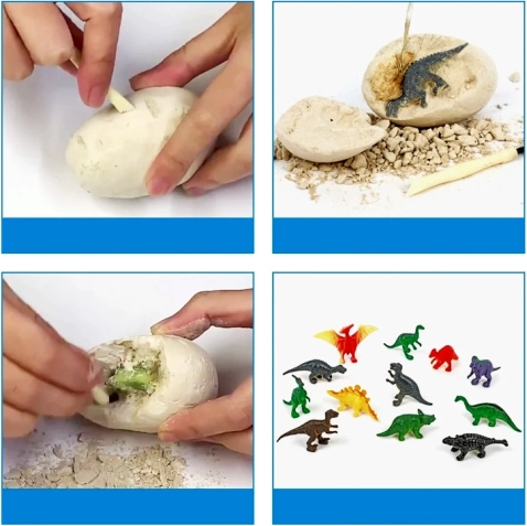 12 dinosauřich prekvapení v každom vajci