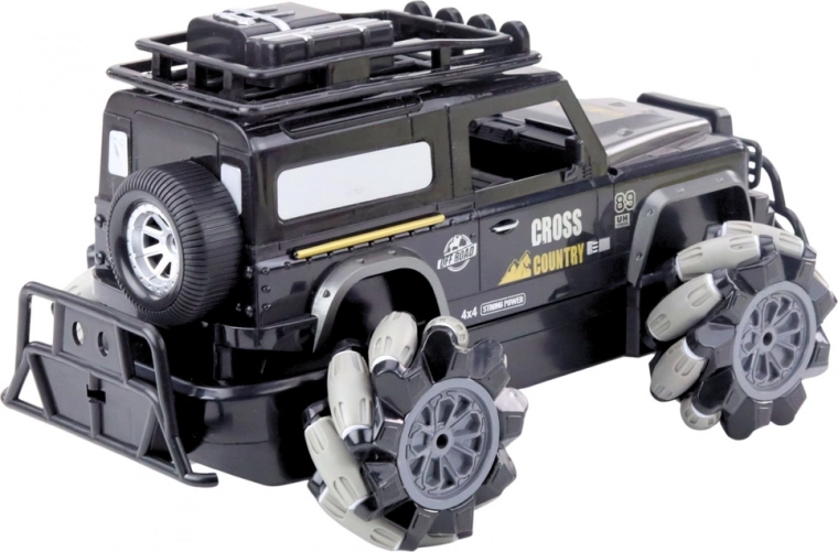 Drift do strany a otočky 360°