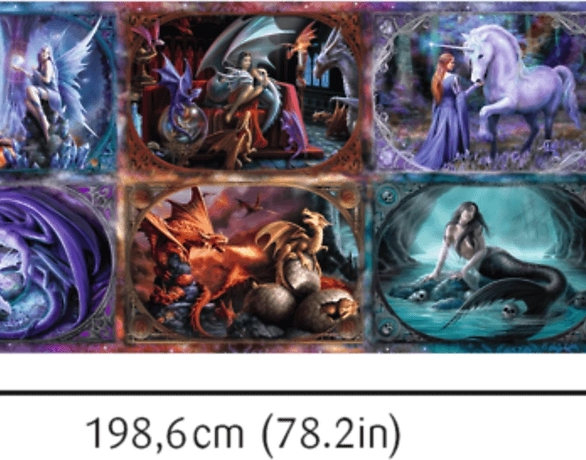 TREFL Puzzle Fantastické bytosti 9000 dielov