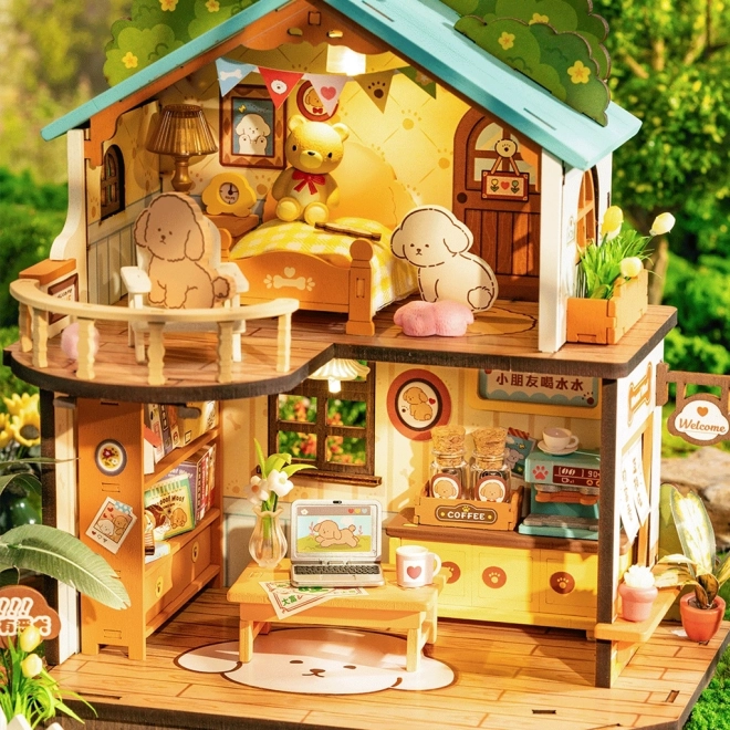 Miniatúrny domček Domček pre šteniatka