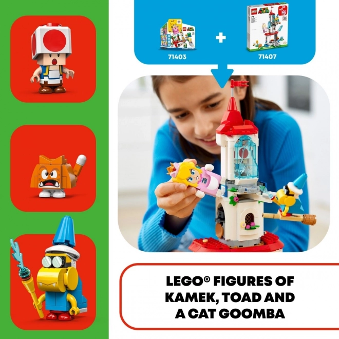 LEGO Super Mario Kočka Peach a ledová veža – rozširujúci set