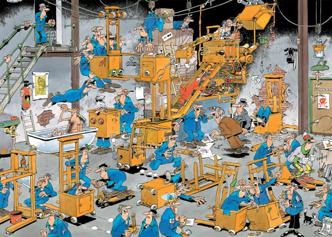 JUMBO Puzzle: Oldtimery - Pusť sa do toho! 1000 dielikov