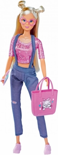 Trendový outfit s mačacími doplnkami