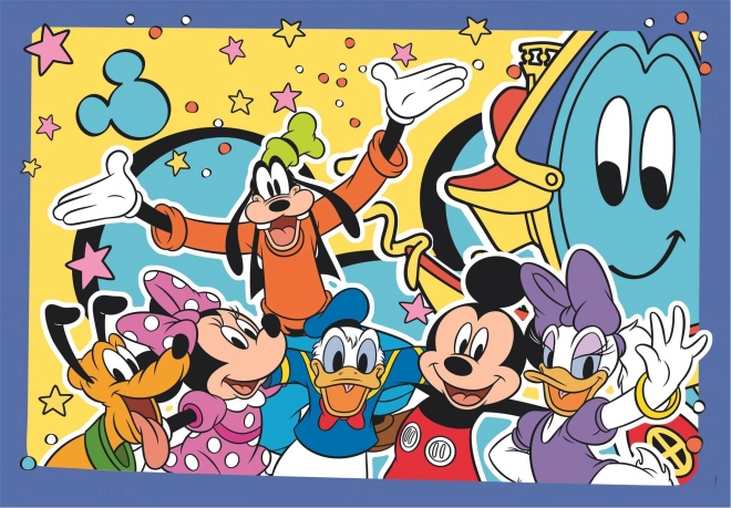 Puzzle Mickey sa zabáva s kamarátmi