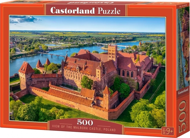 Puzzle Hrad Malbork, Poľsko 500 dielikov