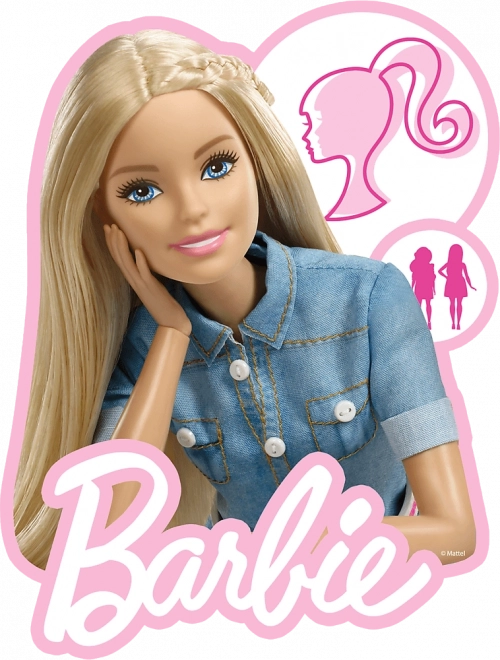 Drevené puzzle Junior Barbie 50 dielikov