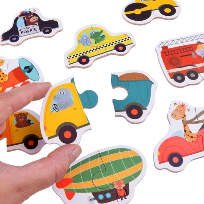 Ľahké prvé puzzle pre malé ruky
