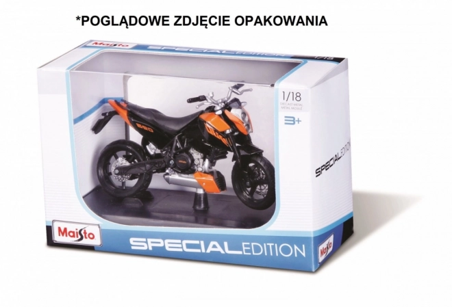 Model motocykla Suzuki GSX-R600 so stojanom 1/18