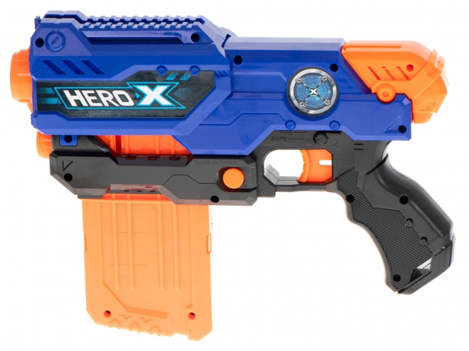 Guľomet na penové šípky NERF + zásobník + 3 terče + 48 šípok