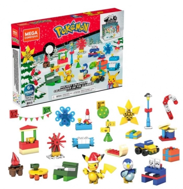 Mega Construx Pokémon adventný kalendár