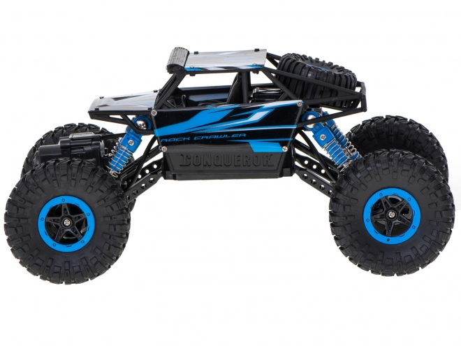 RC Rock Crawler HB z diaľkovým ovládaním 1:18 modrý – Modrá