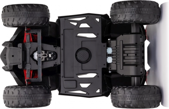 Pojazdný štvorkolák Fast Wheel čierny