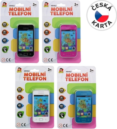 Detský mobilný telefón na batérie 11 cm