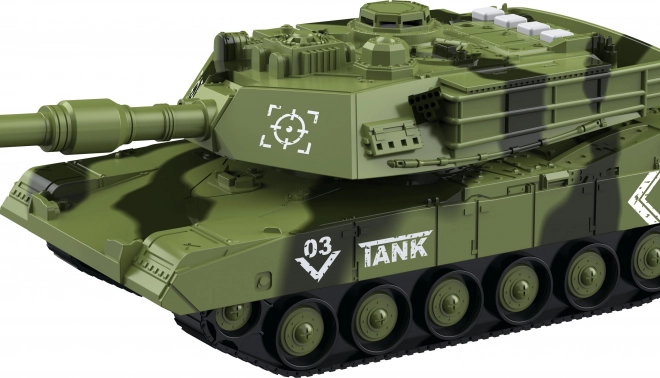 Tank na zotrvačník so svetelnými a zvukovými efektmi 25 cm