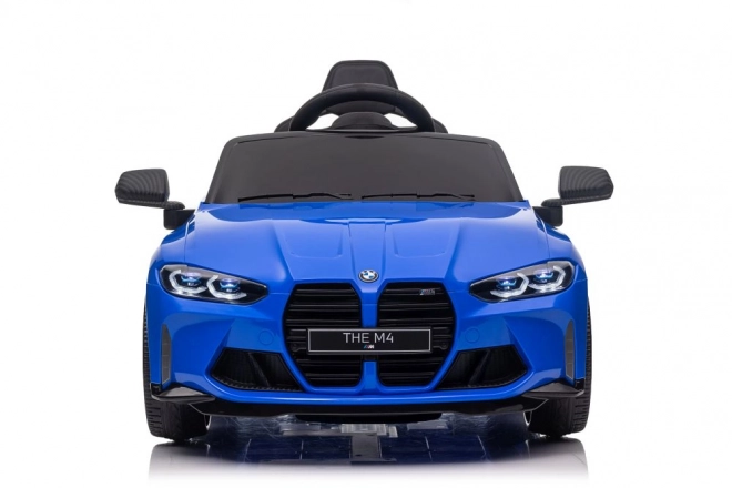 Elektrické auto BMW M4 modré